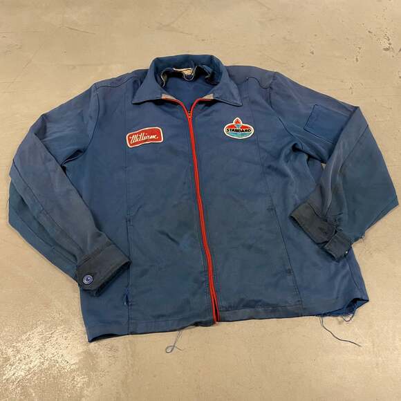 Vintage 1960s Standard Oil Gas Station Attendant Jacket